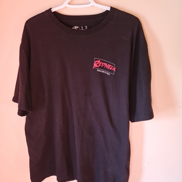 Bass Pro Shop Priorities Graphic Shirt Y2K Redneck Large - Picture 1 of 8
